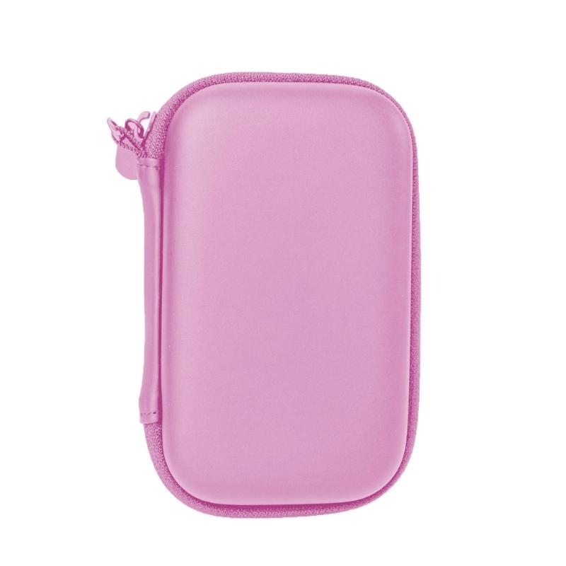 Charger Storage Bag Durability EVA Case with Meshed Pocket and Elastic Straps For Secure Travel Organization