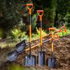 KADAX Spade Shovel Sharp 125cm Metal Garden Hardened Ergo Handle