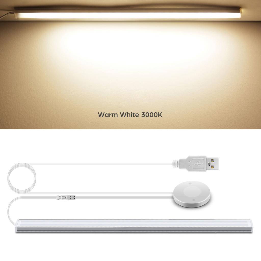 Penetrate Wood Hand Wave Sweep Sensor Switch USB LED Bar Light 5V Aluminum Tube DIY Dimmable Kitchen Cabinet Reading Book Lamp