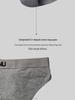 Trendy Herren-Slips aus Baumwolle mit niedriger Taille und atmungsaktivem U-Konvex-Beutel