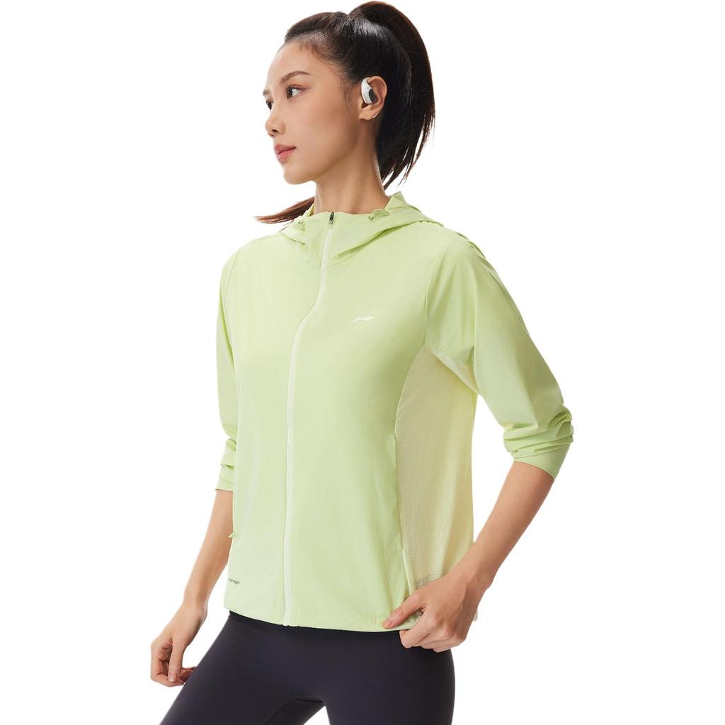 Li-Ning Quick-Dry Cool UV-Resistant Hooded Sun Protection Jacket Women Outerwear AFDW454-4