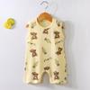 Zomer Romper Baby Koreaanse Stijl - Mouwloos Cartoon Katoenen Bodysuit