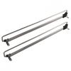 2 Pcs Adjustable Clothes Rods for Closet Retractable Hanger Set for Easy Use