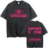 Punk Rock Band 5 Seconds of Summer Washed Vintage Tshirt Everyones A Star Merch 2026 Tshirts Men Women Hip Hop Gothic T Shirt