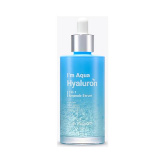 Dr.Meloso I m Aqua Hyaluron 3-in-1 Ampoule Serum Deep Hydration & Skin Barrier Care 100ml
