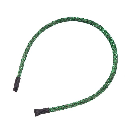 Women Hair Hoop Sparkling Sequins Elastic Headband DIY Glitter Handmade DIY Hair Hoop Christmas