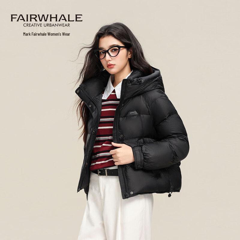 

Mark Fairwhale Women s Short Hooded Puffer Down Jacket S