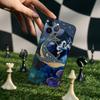 Space Ocean Whale Shark Black Silicone Phone Case For Iphone 17 Air 16 15 14 13 12 11 Pro Max Plus Back TPU