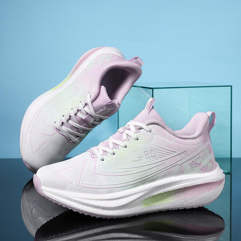 Girls Leather Waterproof Sports Shoes Autumn and Winter New Middle School Student Popcorn Shock Absorption Ultra-light Soft Sole Professional Running