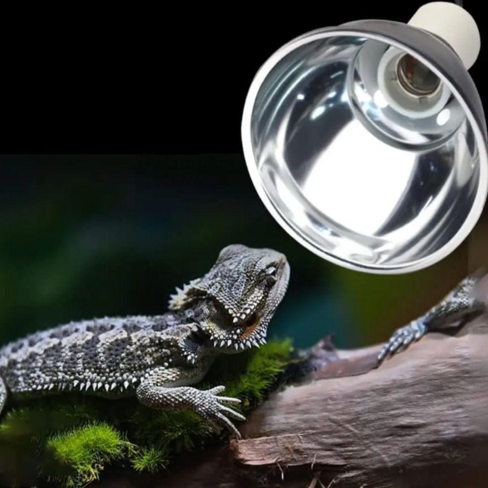 Black Pet Light Bulb Bracket 110-240V UVB Reptile Lamp Reptile Heating Lamp  Reptile Terrarium