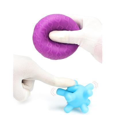 Yousheng Toucher plusieurs balles sensorielles texturées pour bébé 6 pièces avec jouet éducatif de bain sonore BB