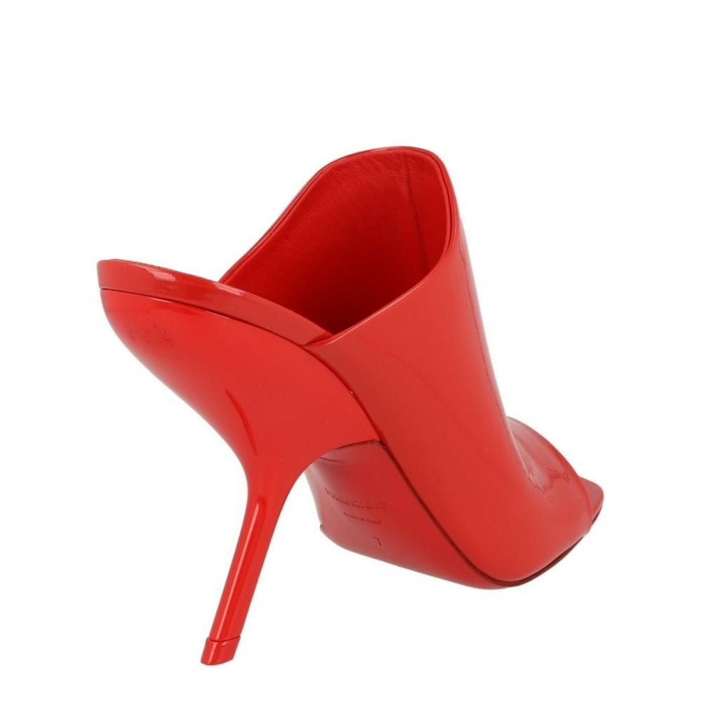 Salvatore Ferragamo Era X5 Mules Red