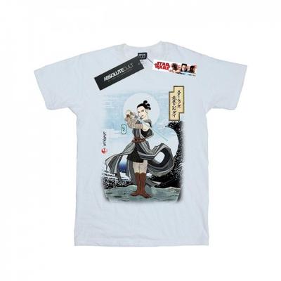 Girls The Last Jedi Japanese Rey Cotton póló
