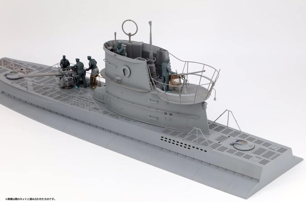 Border Model German Navy Submarine Crew Commander Set of 6 Resin Kit BR002 Molding Color 1/35 &