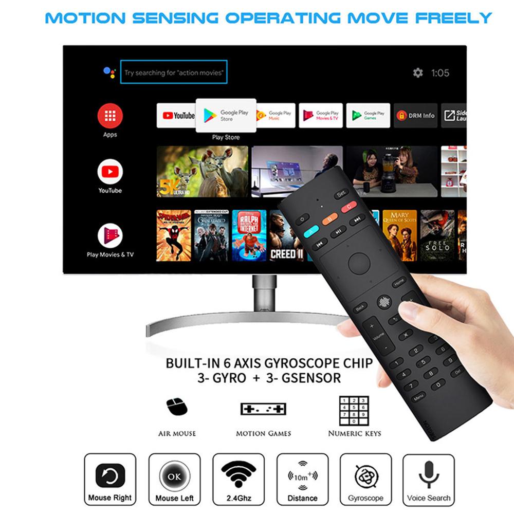G40 Air Mouse Voice Remote Control Universal Smart Remote Controls  with IR Learning for Android TV Box H96 MAX X96 MAX Plus