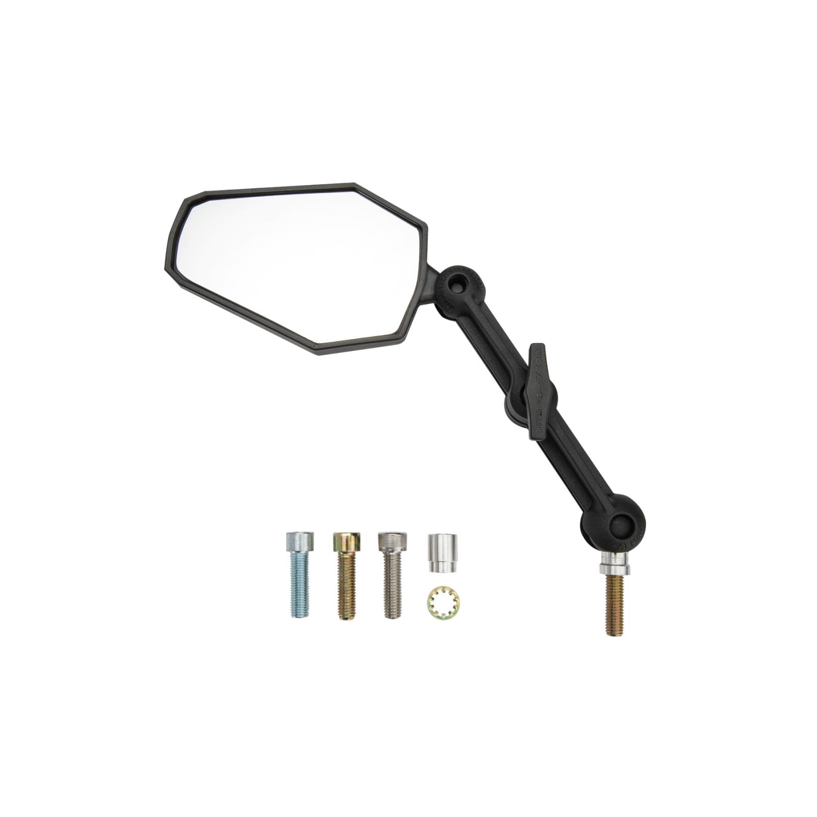 

Doubletake Mirror Adventure Mirror Kit with compatible with both left and right mirror includes bolts for various mirror holes (DTM-DA6.0) 6.0-inch чёрный