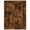 Highboard Smoked Oak 69.5 x 34 x 180 cm Particle Board