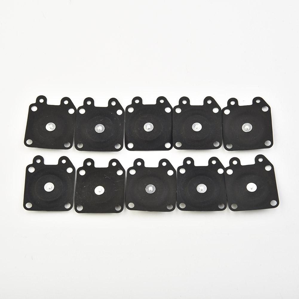 10pcs 28x33mm Carburetor Black Diaphragm For 95-526, 95-526-9, 95-526-9-8