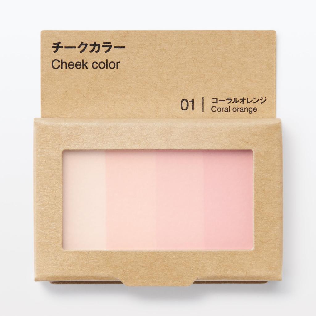 MUJI Cheek Color Coral Orange g OAP84A4S 4.7