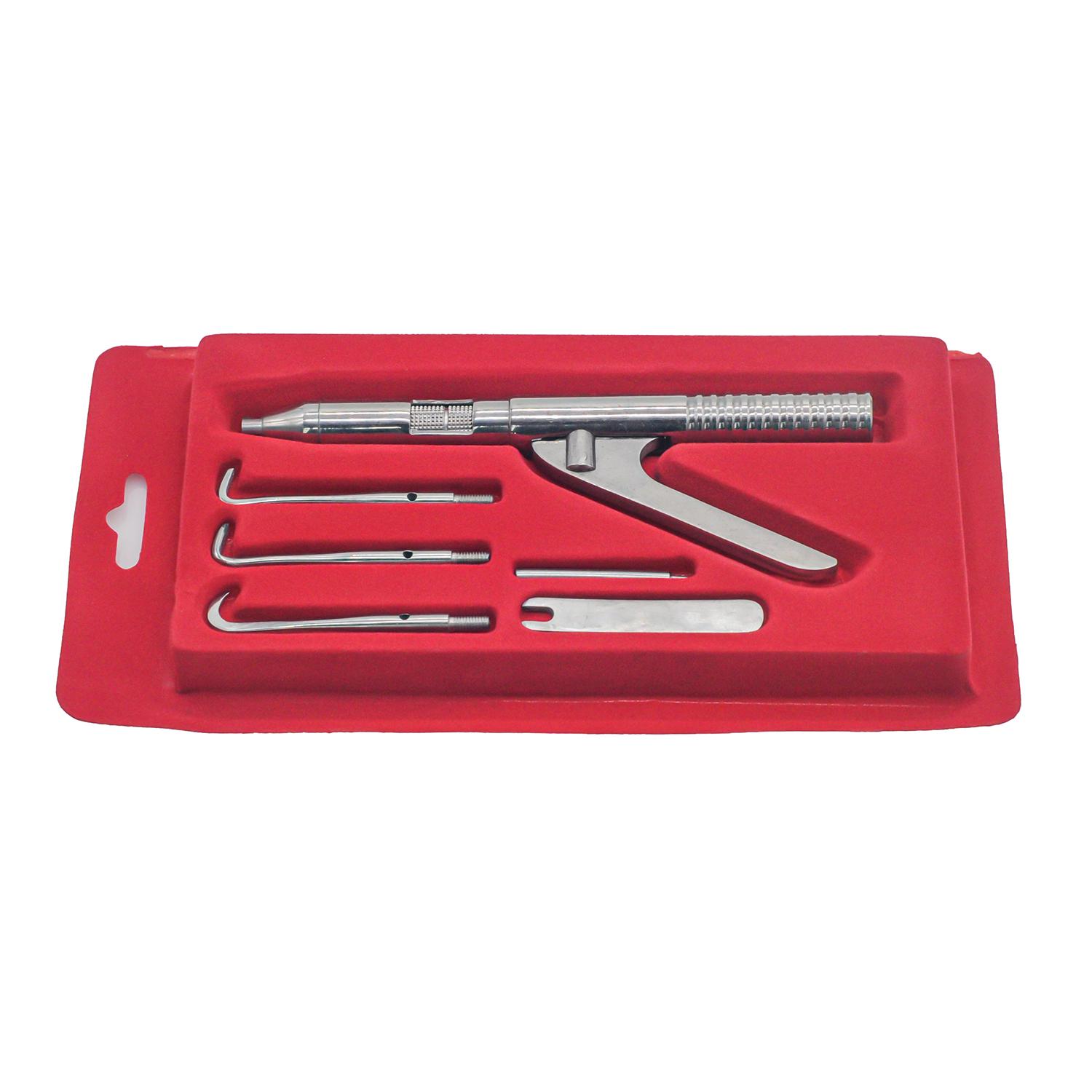 

1 шт. Стоматологический автоматический пистолет для снятия коронок одной рукой, из нержавеющей стали, стоматологический хирургический инструмент, с 3 рабочими наконечниками