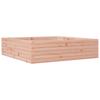 Plant Pot 90x90x23 Cm Solid Douglas Fir Wood