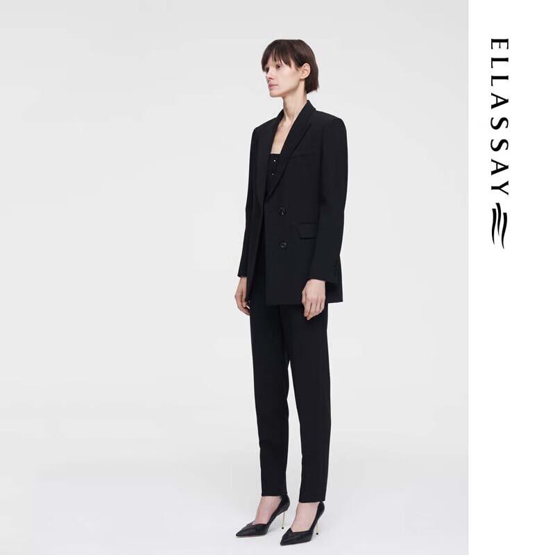 ELLASSAY Women's Elegant Slim-Fit Suit Jacket