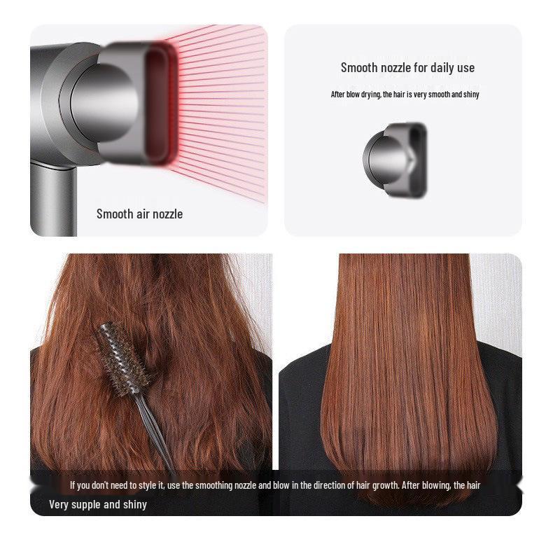 High-Speed Bladeless Hair Dryer with Negative Ion Technology for Salon and Hotel Use