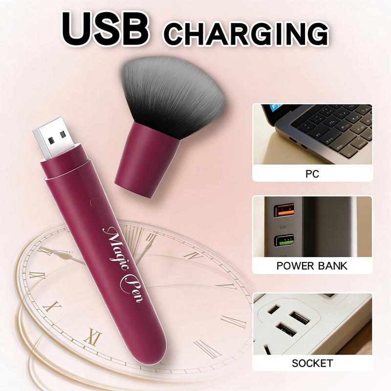YAFEI Makeup Brush Vibrator for Women Clit Vagina Stimulator Dildo Wand Bullet Vibrator Female Masturbation Massager Sex Toys