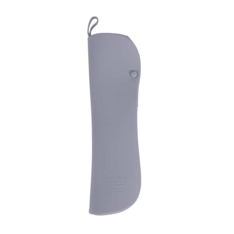 2025 Silicone Makeup Brush & Storage Bag: Portable, Multi-functional Beauty Tool in Vibrant Colors