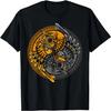 Camiseta Vintage Mecânica Steampunk Coruja Moda Steampunk