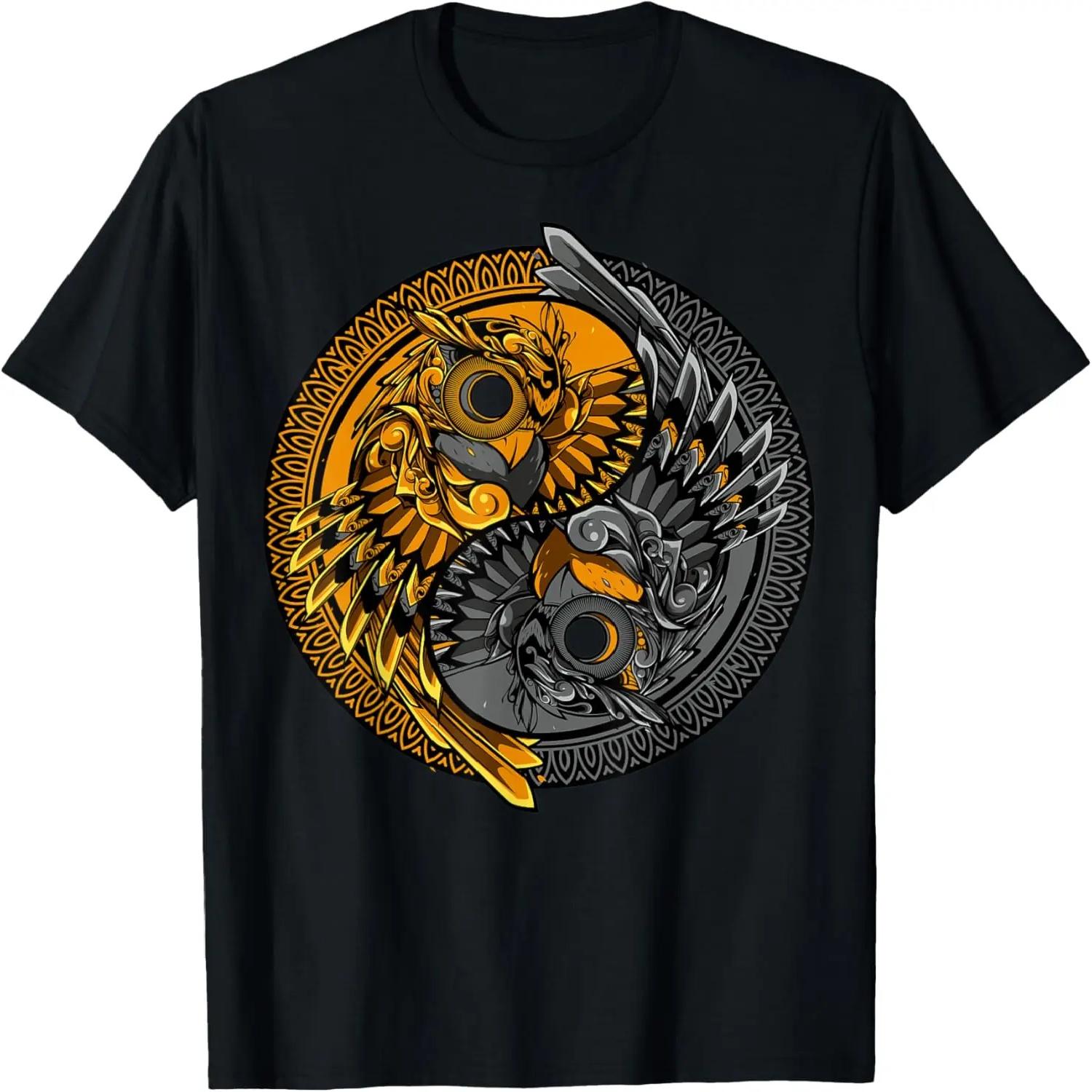 Винтажная механическая сова в стиле стимпанк Футболка Модная футболка в стиле стимпанк S