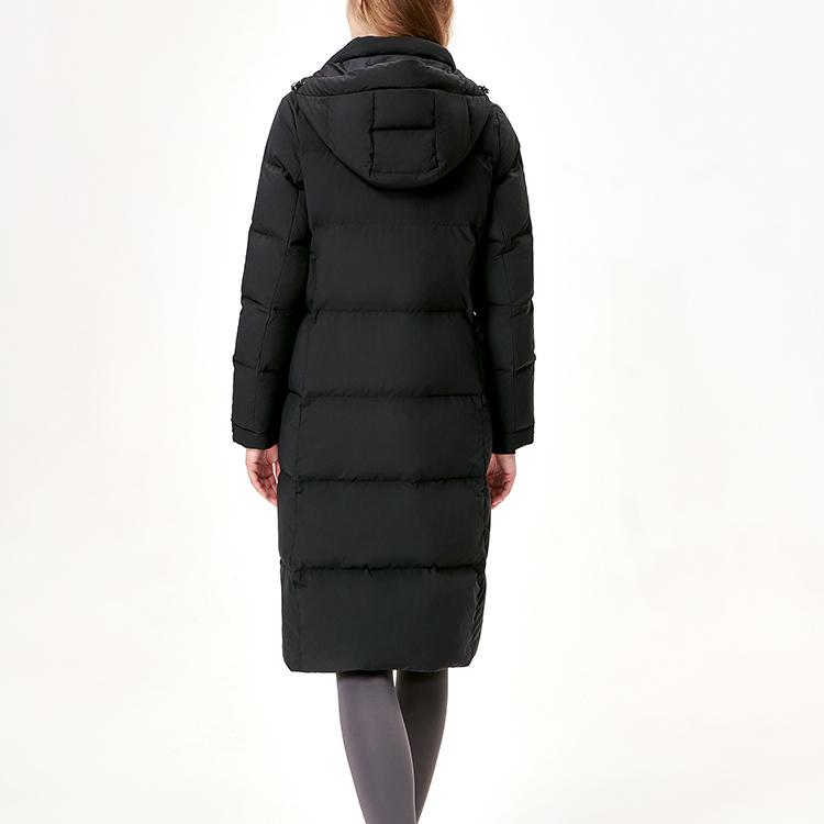 New FILA Down Jacket Winter Women's Jet Black F11W149909FBK