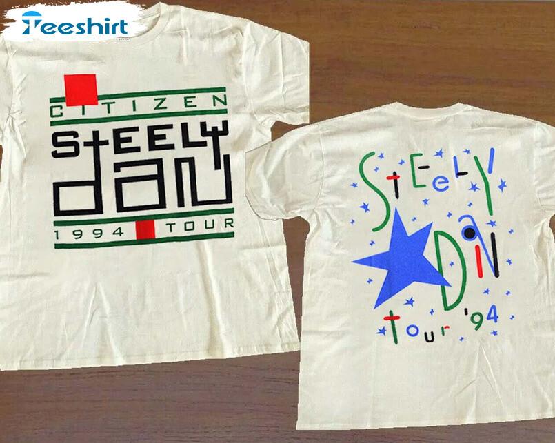 Steely Dan 1994 Tour Shirt Vintage Citizen Steelly Dan 2 side T shirt S