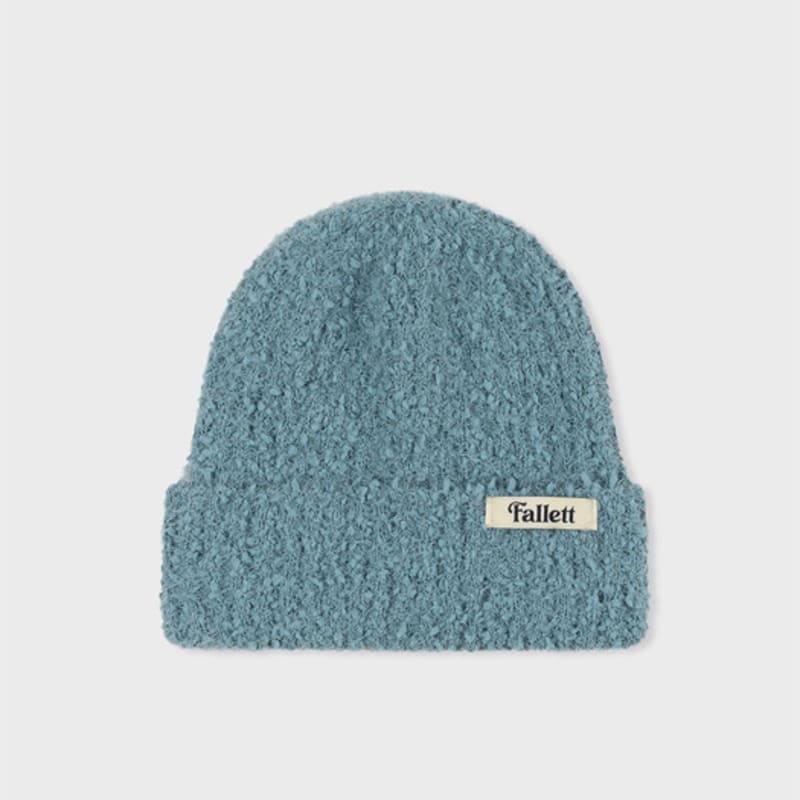 

FALLETT Вязаная шапка-бини Попкорн Зеленая F