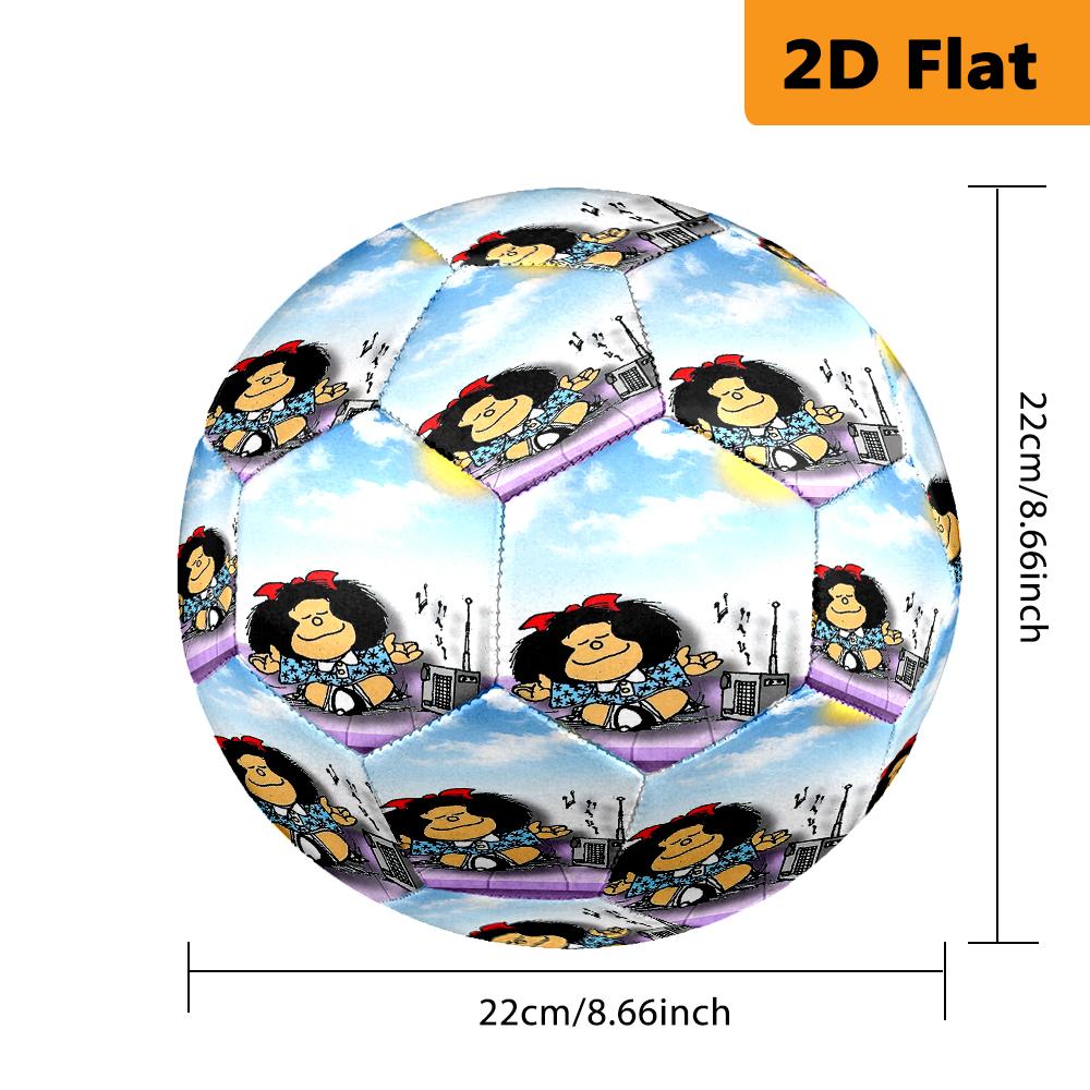 Mafalda'S Daydream Soccer Ball Suitable For Both Training And Competition High Elasticity