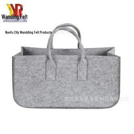 Versatile Large Felt Tote Bag - Commuting, Crossbody & Single Shoulder Styles