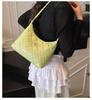 Spring and Summer Popular Bags Women's 2025 New Diamond Chain Messenger Bag Fashion Commuter Shoulder Armpit Bag