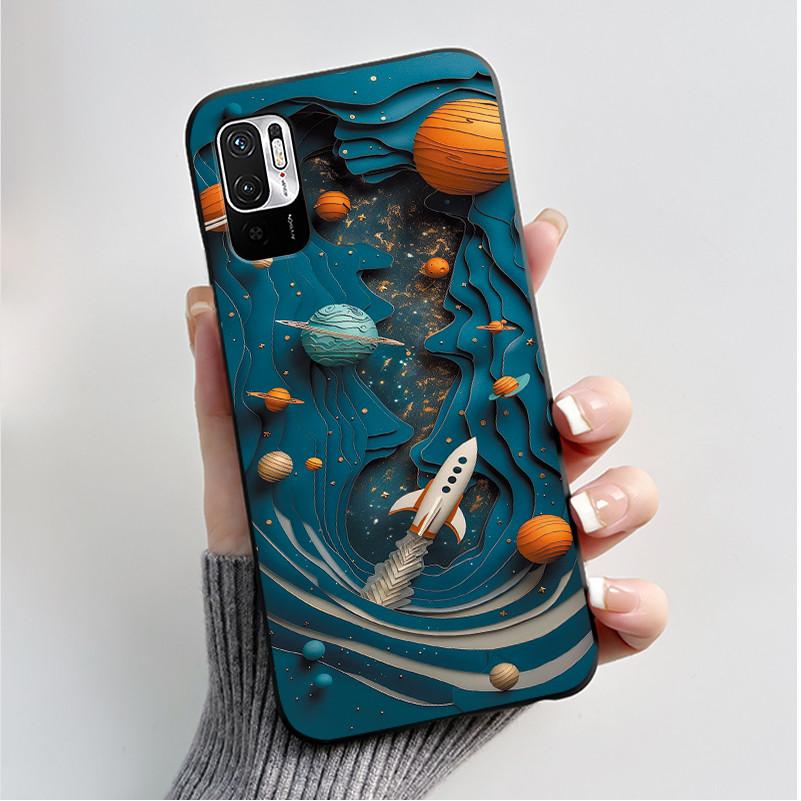 Luxury Fashion Butterfly Flower Case For Redmi Note 10 10T JE Phone Case For Xiaomi Redmi Note10T JE Soft Silicone Cover Casing