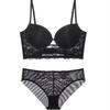 Sexy U-shaped Big Halter, Beautiful Back Underwear, Women's Glossy Invisible Soft Steel Ring Bra, Small Chest Gathering Bra