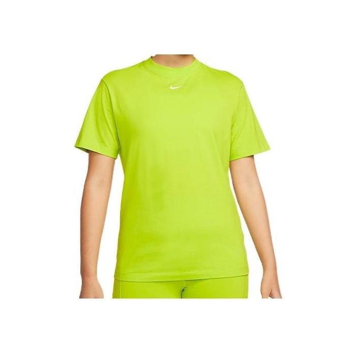 

New Nike Sportswear Essentials Series Drop Shoulder Sleeve T Shirt Women s Green DN5698-321 M