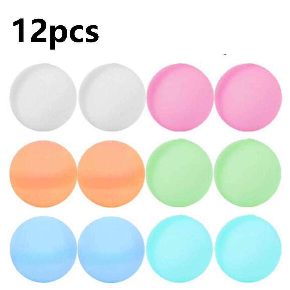Reusable Water Balloons Toys Quick Fill Self Sealing Waters Bomb for Summer Games Children's Adults Outdoor Activities Toy Gifts