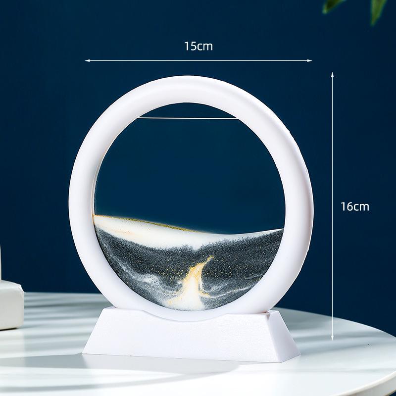 3D Quicksand Painting Ornament - Small Hill Home Decor & Stress Relief Gift