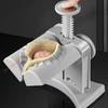 Efficient Manual Dumpling Maker for Home Use Quick Press Action Ensures Closures Comfortable Grip Dishwasher Friendly