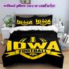 Rugby logoPattern Bedding Quilt Set Quilt Cover Pillowcase Home Decoration Birthday Gift (1 * duvet cover + 2 * pillowcase, without core)