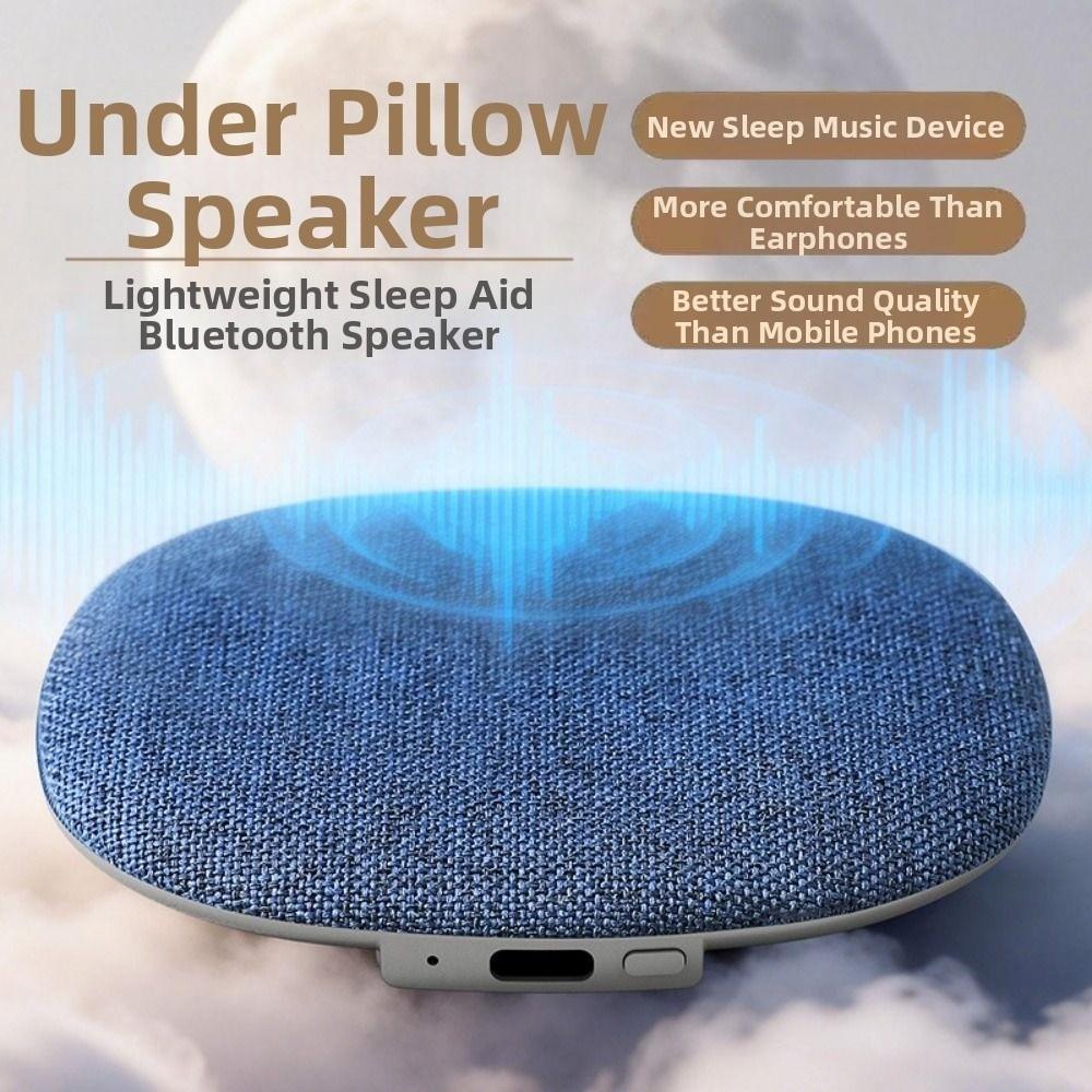 HiFi Stereo Sound Under Pillow Bluetooth Speaker Sleep Aid Bedroom Pillow Speaker  Home Use
