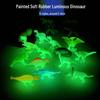 Glow-in-the-Dark Soft Rubber Dinosaur Toy for Kids