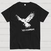 Nevermore Eagle Cotton Summer Casual Cool Loose T-Shirt
