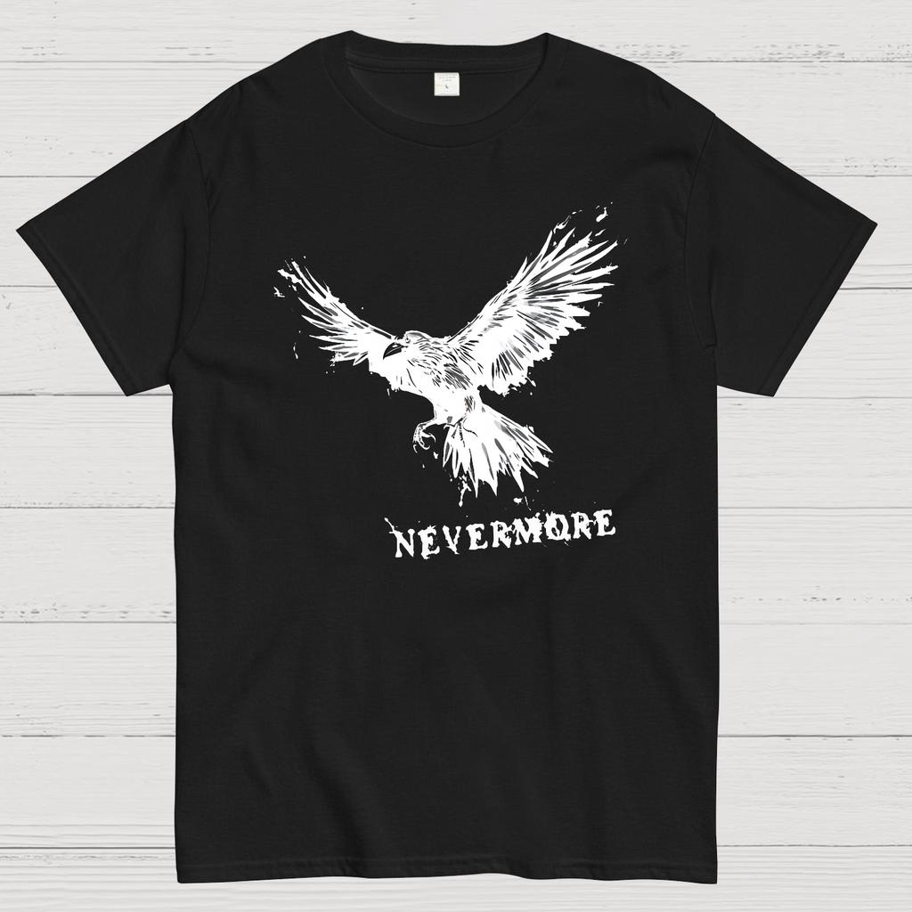 Nevermore Eagle Cotton Summer Casual Cool Loose T-Shirt
