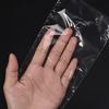 Shrink Wrap Bags, 6.5x6 Inch 200pcs Shrinkable Wrapping Packaging Bags Transparent Industrial Packaging Sealer Bags