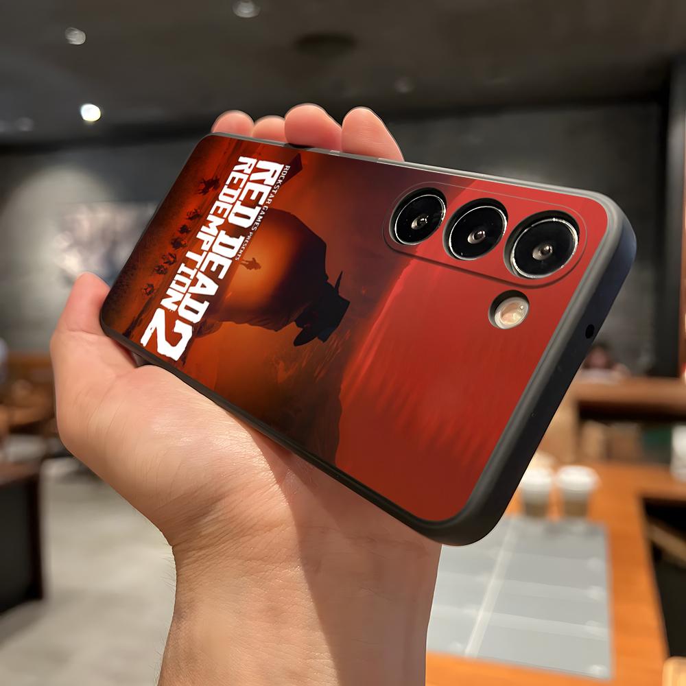 R-Red Dead R-Redemption Phone Case For Samsung A56 A36 A26 A16 A15 A25 A35 A55 A14 A34 A24 A54 Black Soft Shell